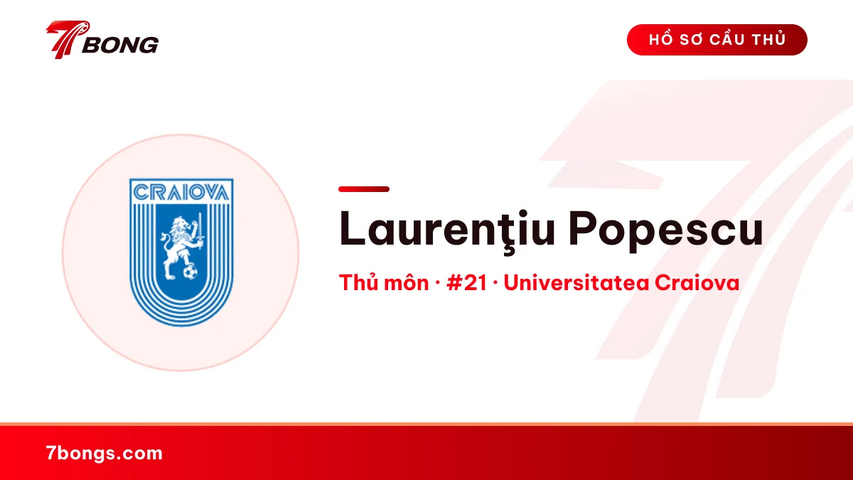 Laurenţiu Popescu — Universitatea Craiova
