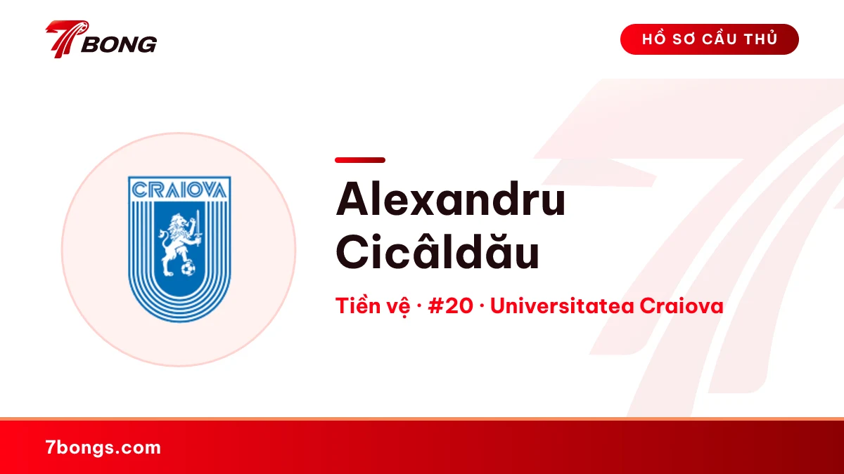 Alexandru Cicâldău — Universitatea Craiova