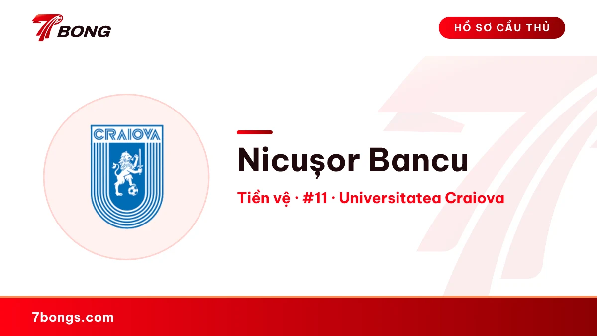 Nicușor Bancu — Universitatea Craiova