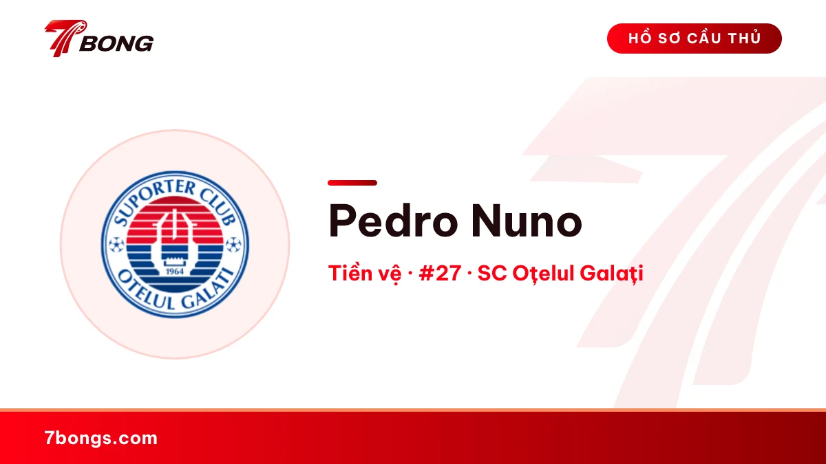 Pedro Nuno — SC Oțelul Galați