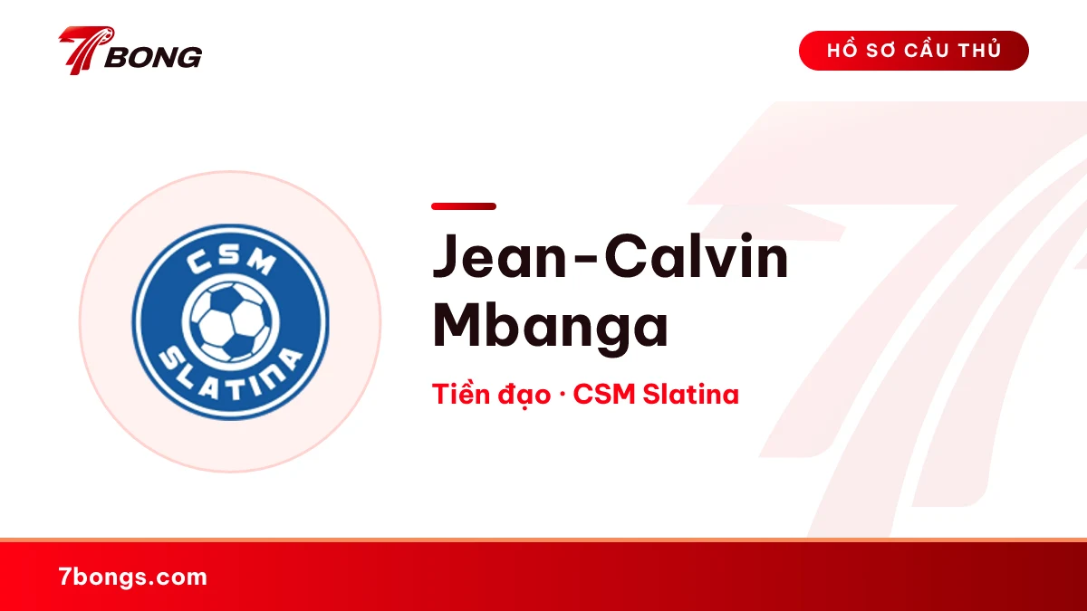 Jean-Calvin Mbanga — CSM Slatina