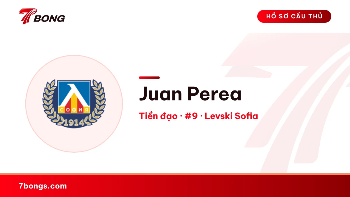 Juan Perea — Levski Sofia