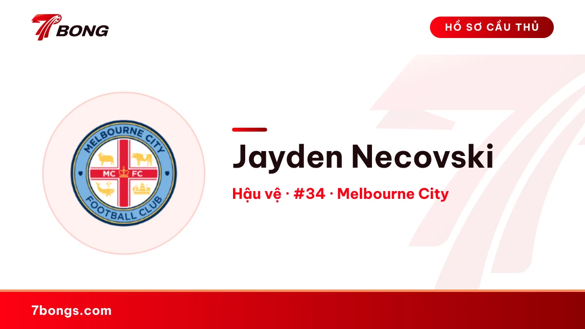 Jayden Necovski — Melbourne City