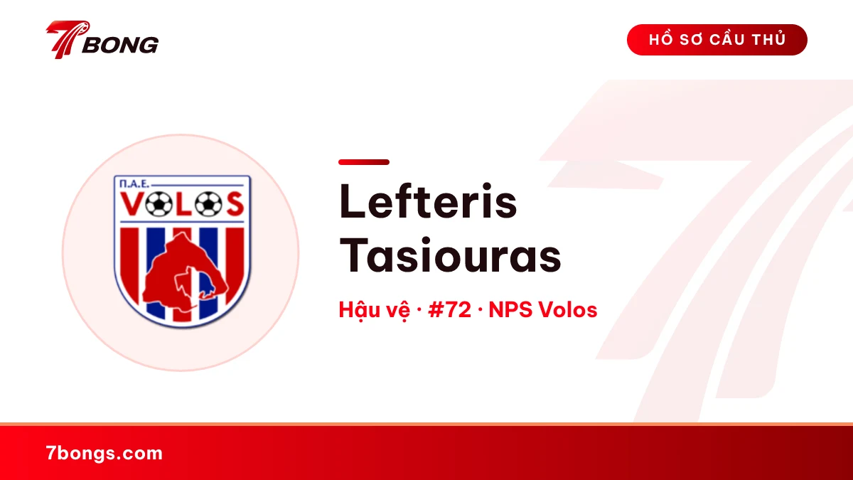 Lefteris Tasiouras — NPS Volos