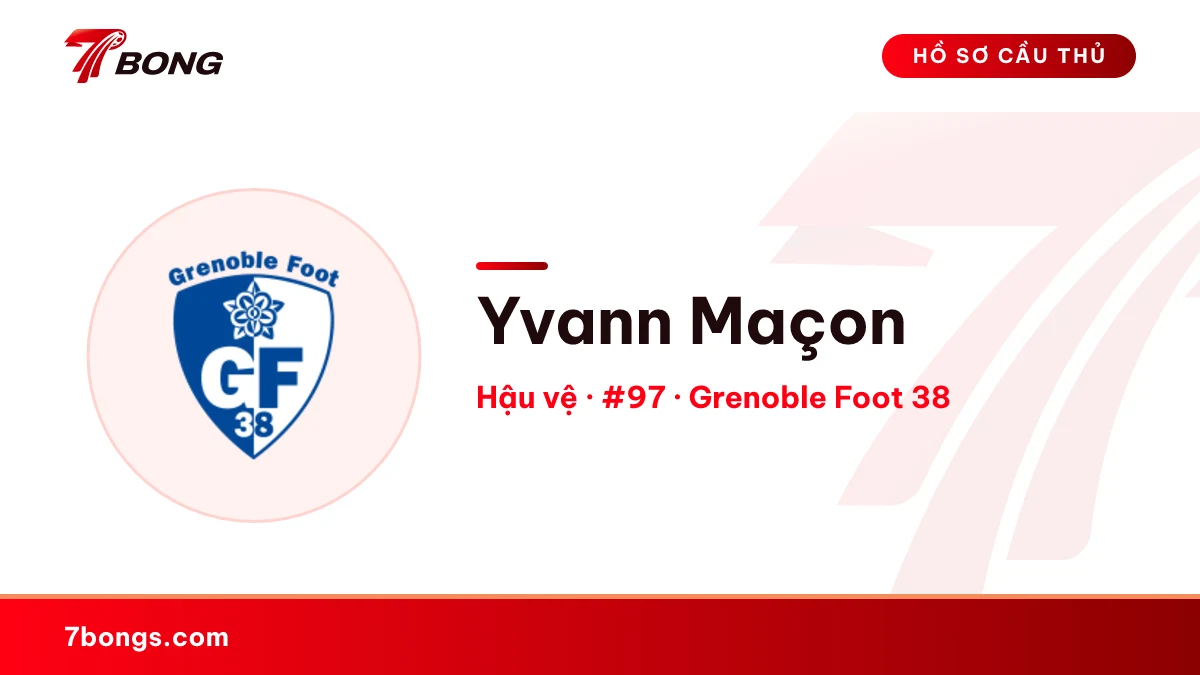 Yvann Maçon — Grenoble Foot 38
