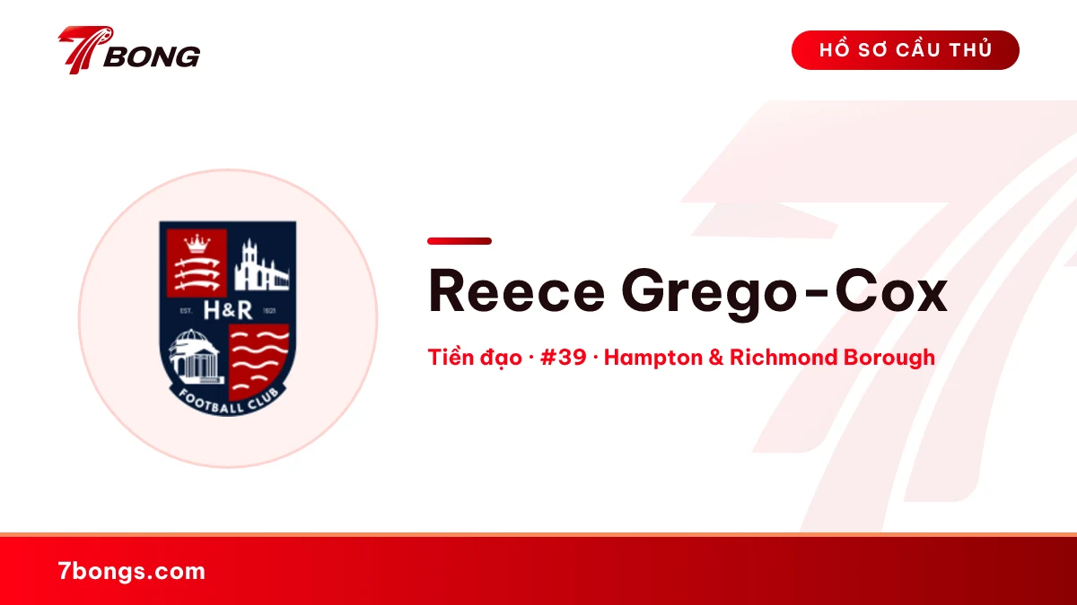 Reece Grego-Cox — Hampton & Richmond Borough