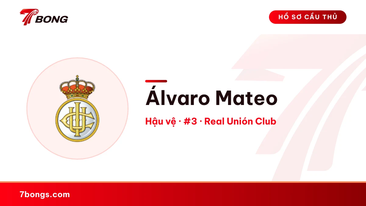 Álvaro Mateo — Real Unión Club