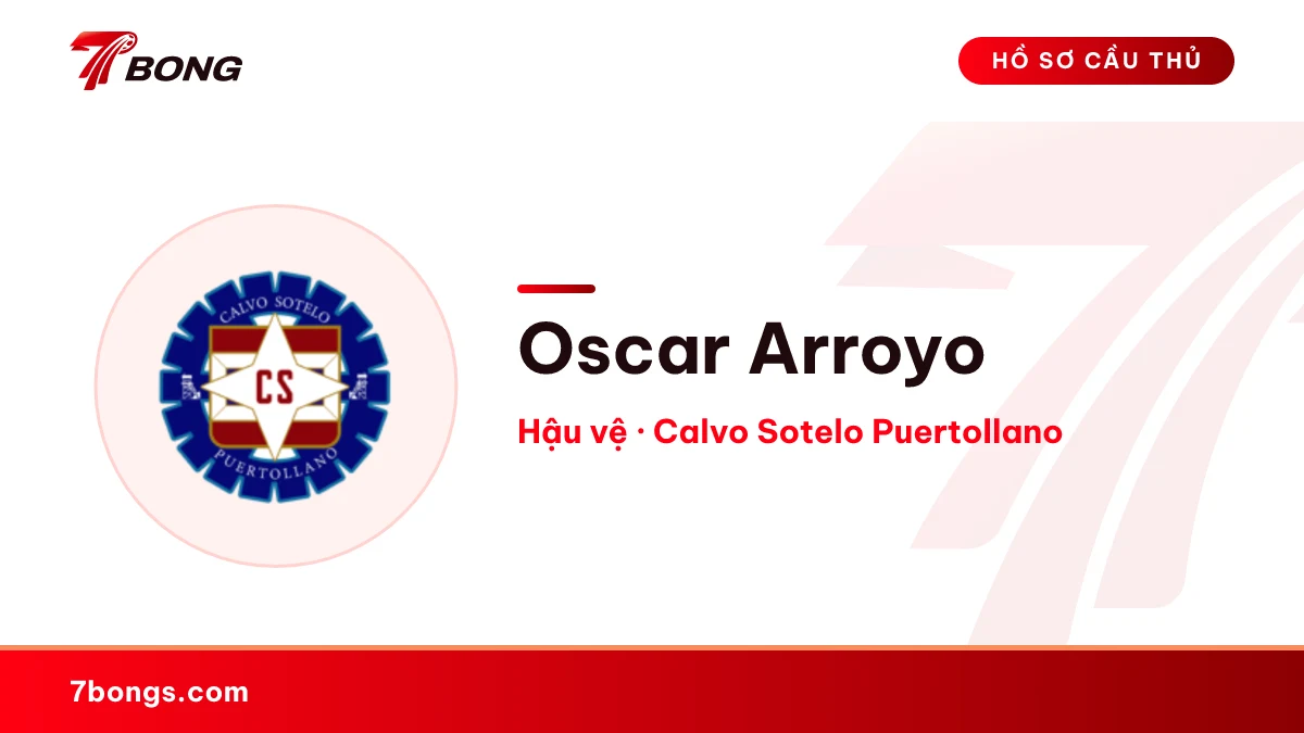 Oscar Arroyo — Calvo Sotelo Puertollano