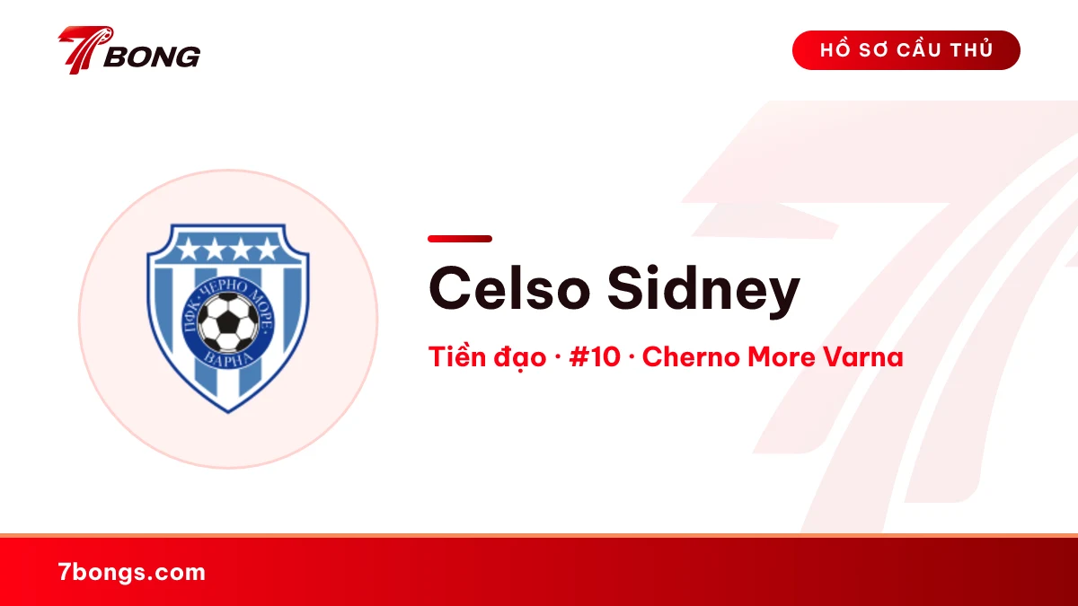 Celso Sidney — Cherno More Varna