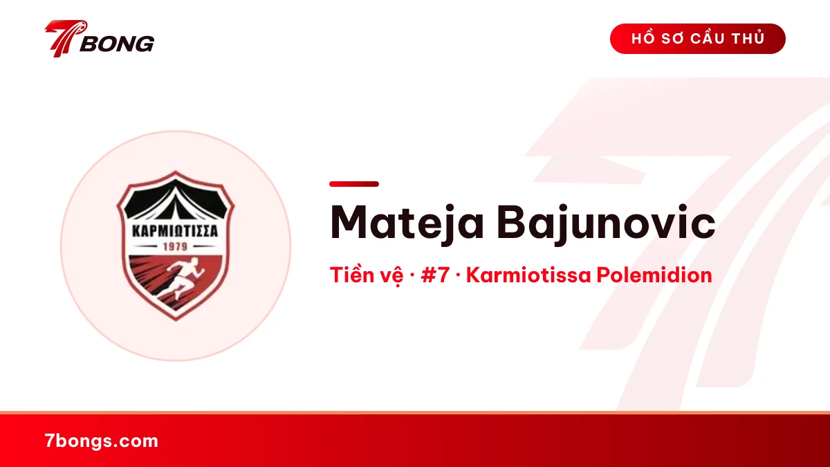 Mateja Bajunovic — Karmiotissa Polemidion