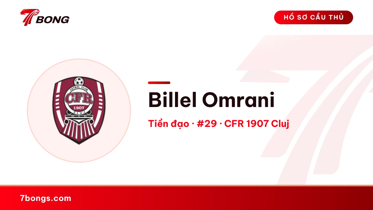 Billel Omrani — CFR 1907 Cluj