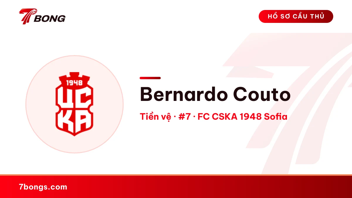 Bernardo Couto — FC CSKA 1948 Sofia