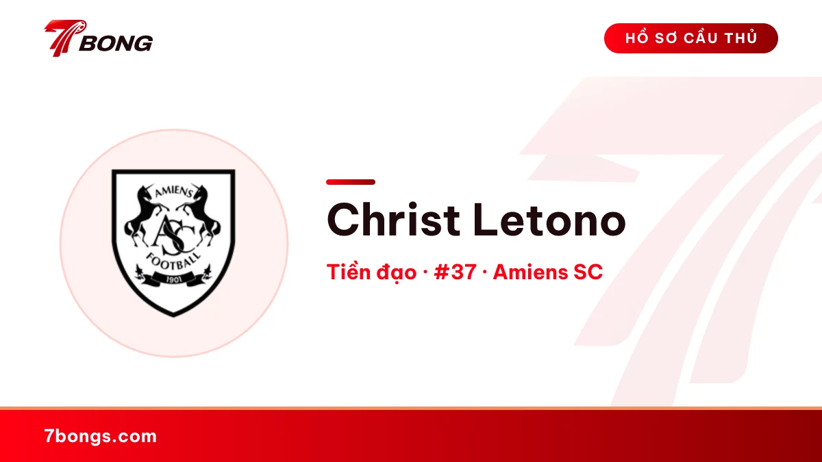 Christ Letono — Amiens SC