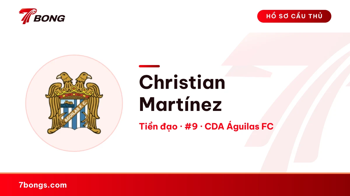 Christian Martínez — CDA Águilas FC