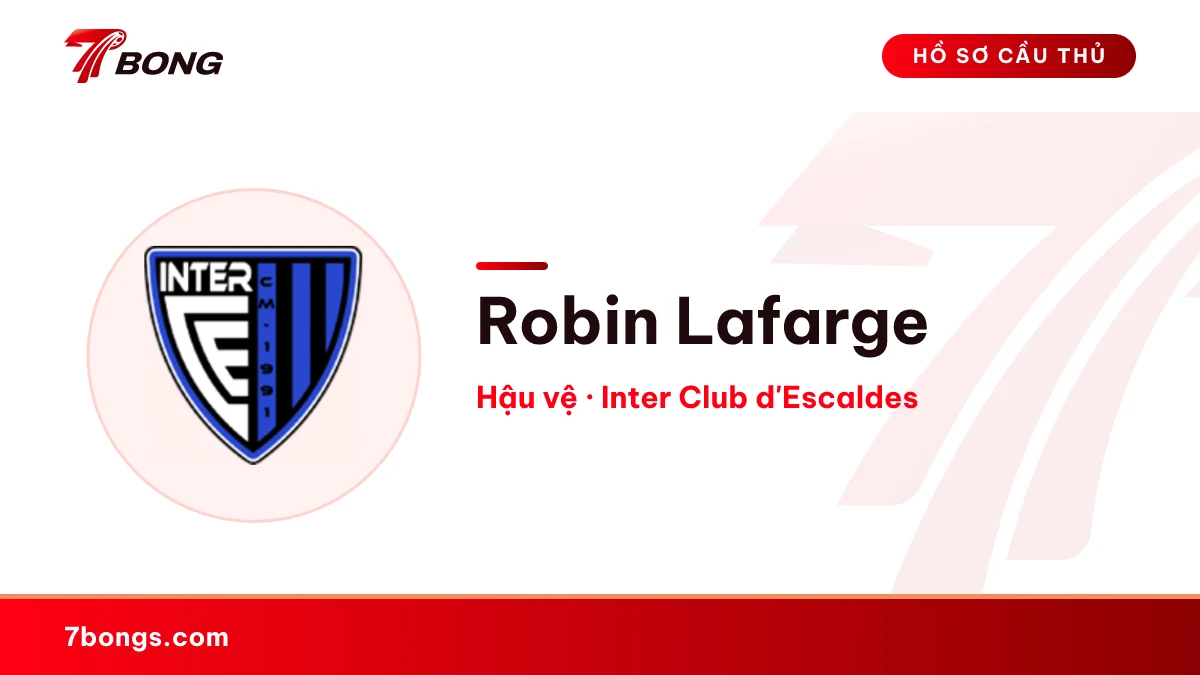 Robin Lafarge — Inter Club d'Escaldes