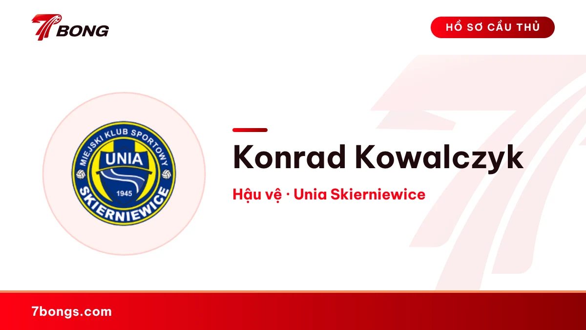 Konrad Kowalczyk — Unia Skierniewice