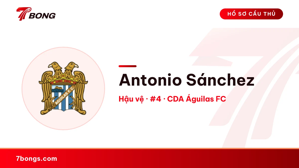 Antonio Sánchez — CDA Águilas FC