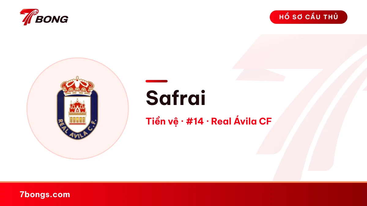 Safrai — Real Ávila CF