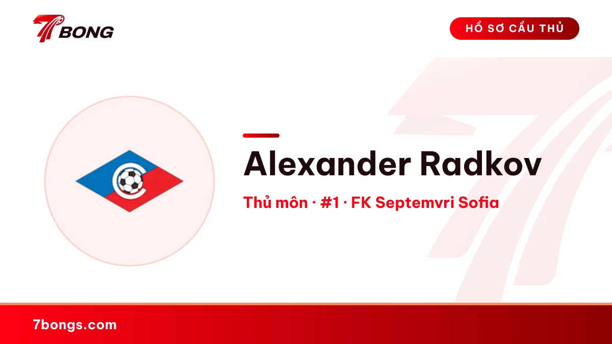 Alexander Radkov — FK Septemvri Sofia