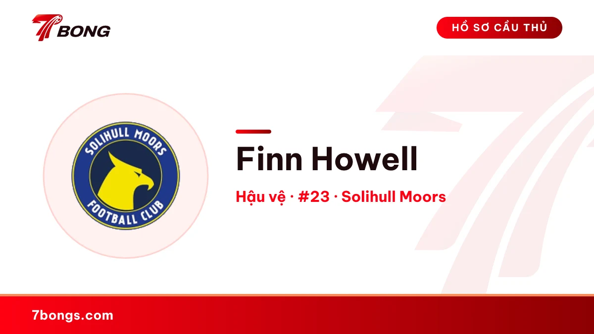 Finn Howell — Solihull Moors