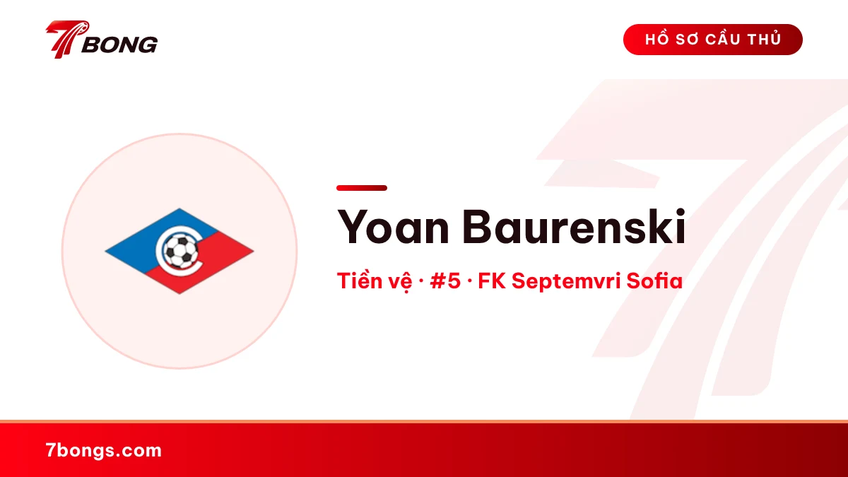 Yoan Baurenski — FK Septemvri Sofia