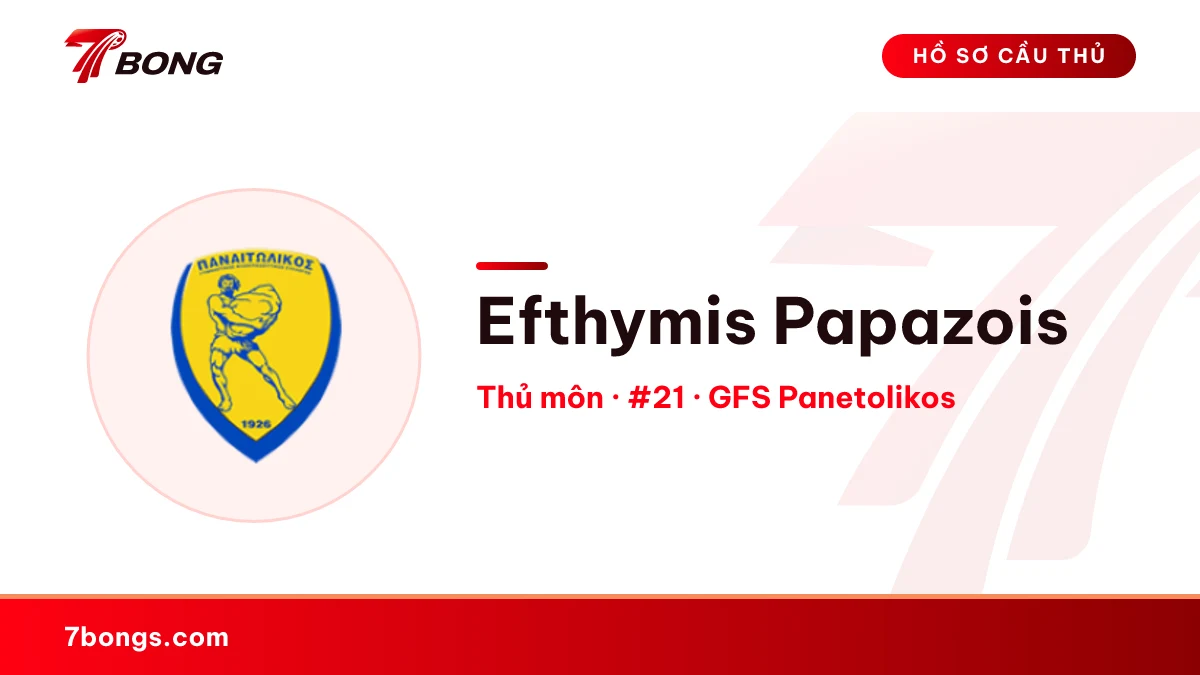Efthymis Papazois — GFS Panetolikos