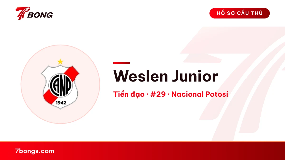 Weslen Junior — Nacional Potosí