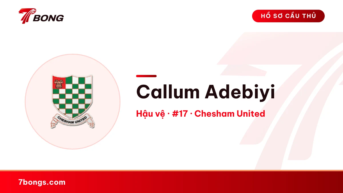 Callum Adebiyi — Chesham United