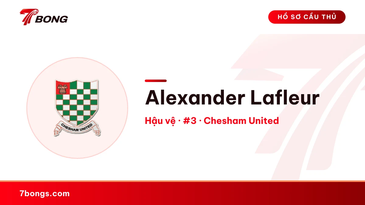 Alexander Lafleur — Chesham United