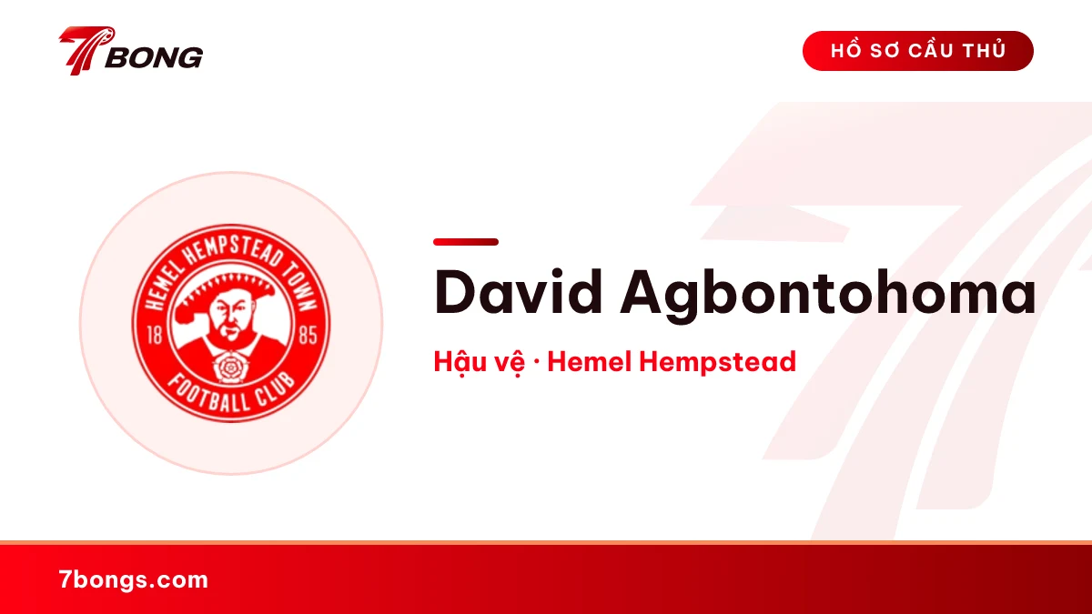 David Agbontohoma — Hemel Hempstead