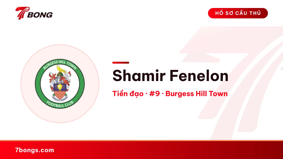 Shamir Fenelon — Burgess Hill Town