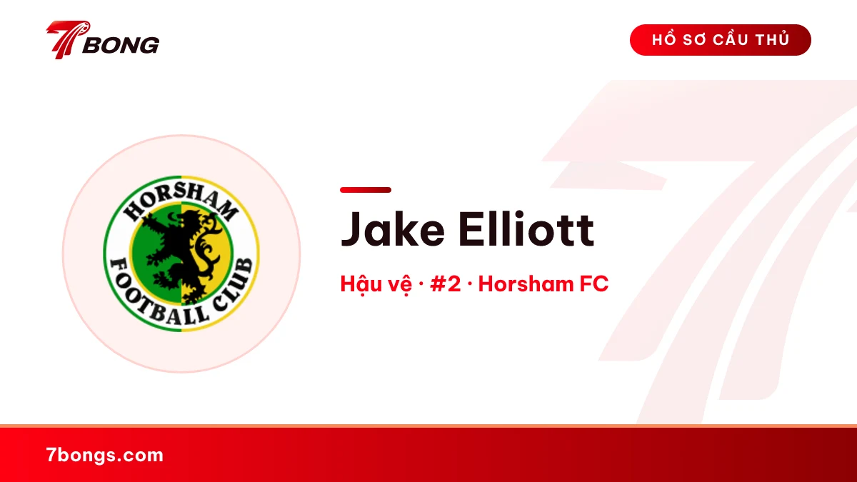 Jake Elliott — Horsham FC