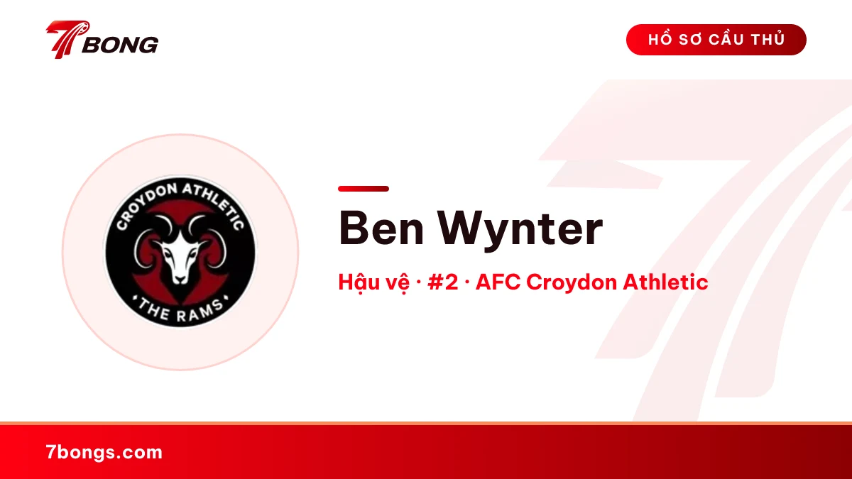 Ben Wynter — AFC Croydon Athletic