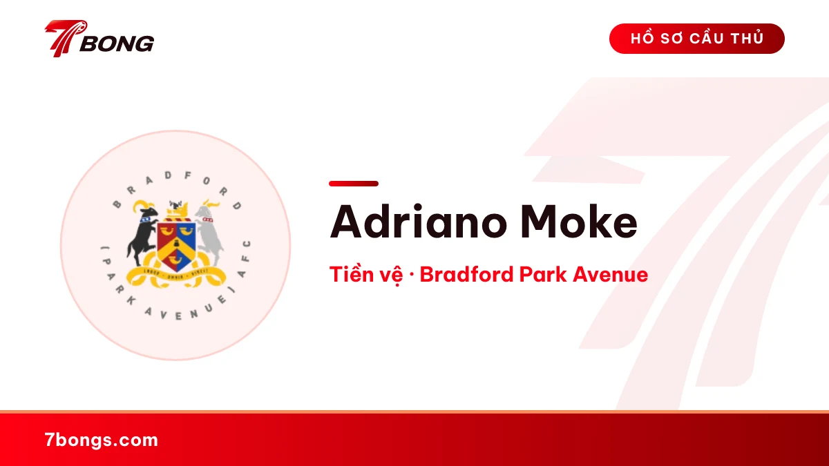 Adriano Moke — Bradford Park Avenue