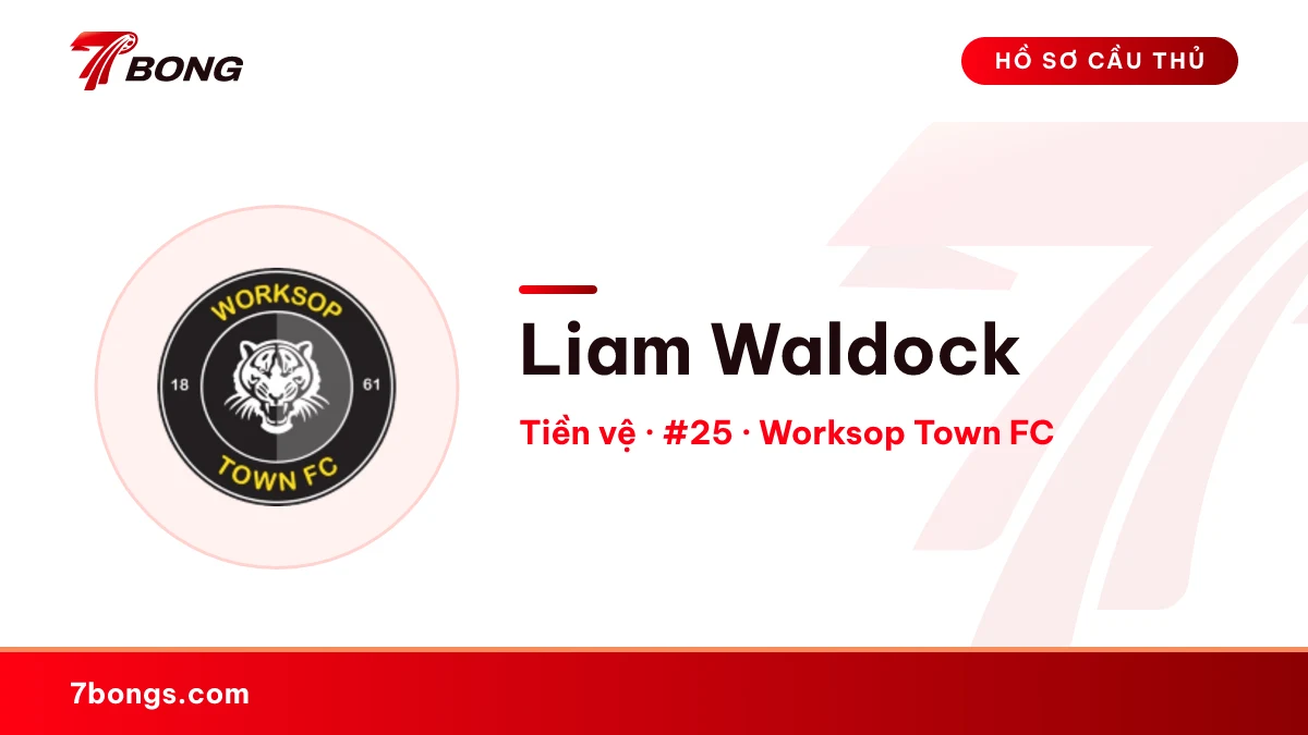 Liam Waldock — Worksop Town FC