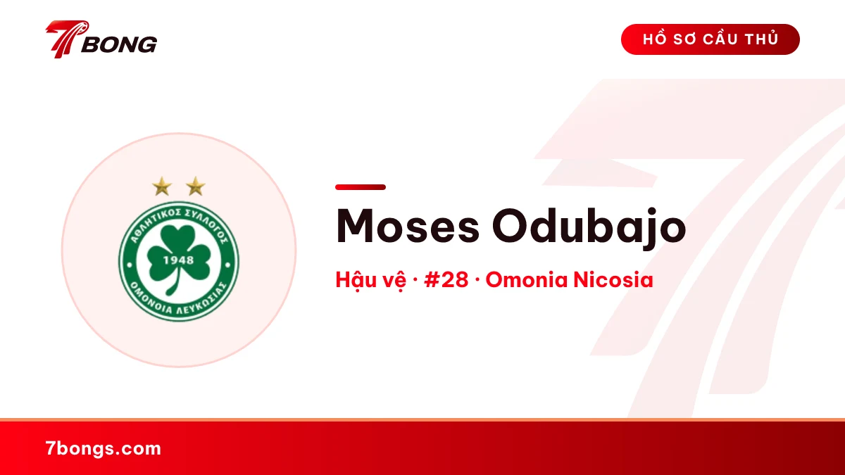 Moses Odubajo — Omonia Nicosia
