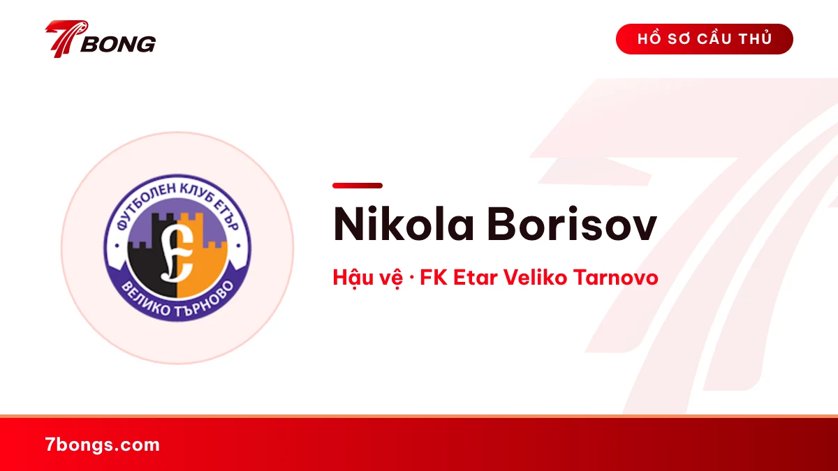 Nikola Borisov — FK Etar Veliko Tarnovo