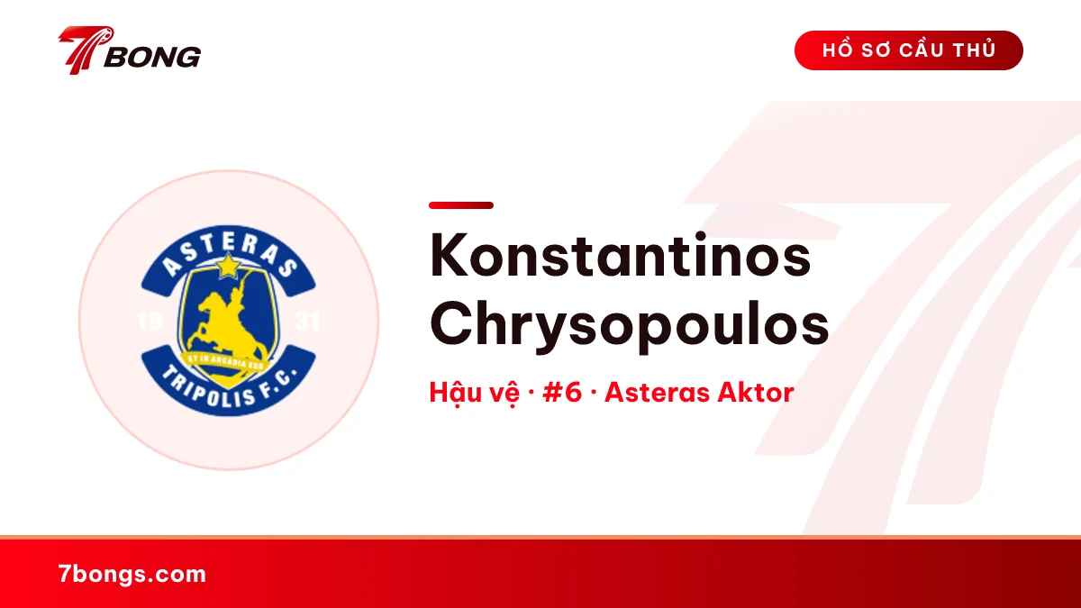 Konstantinos Chrysopoulos — Asteras Aktor