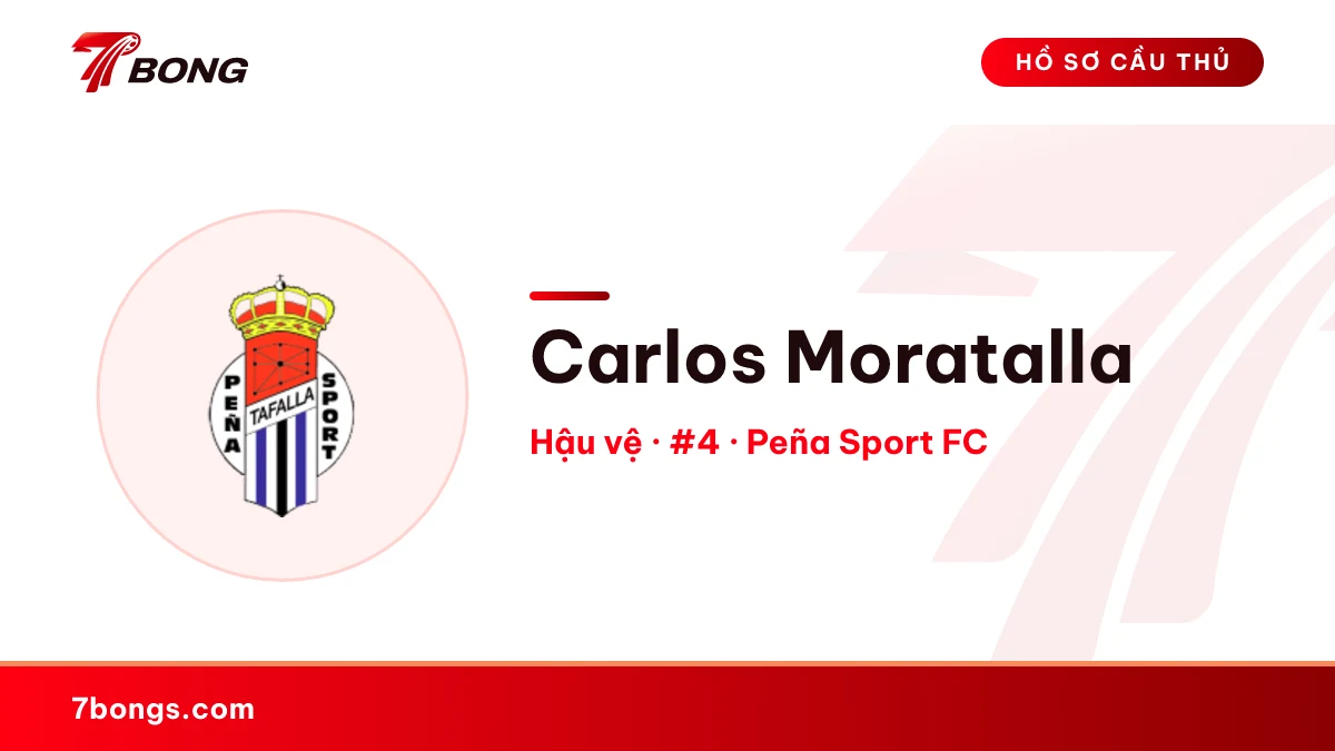 Carlos Moratalla — Peña Sport FC