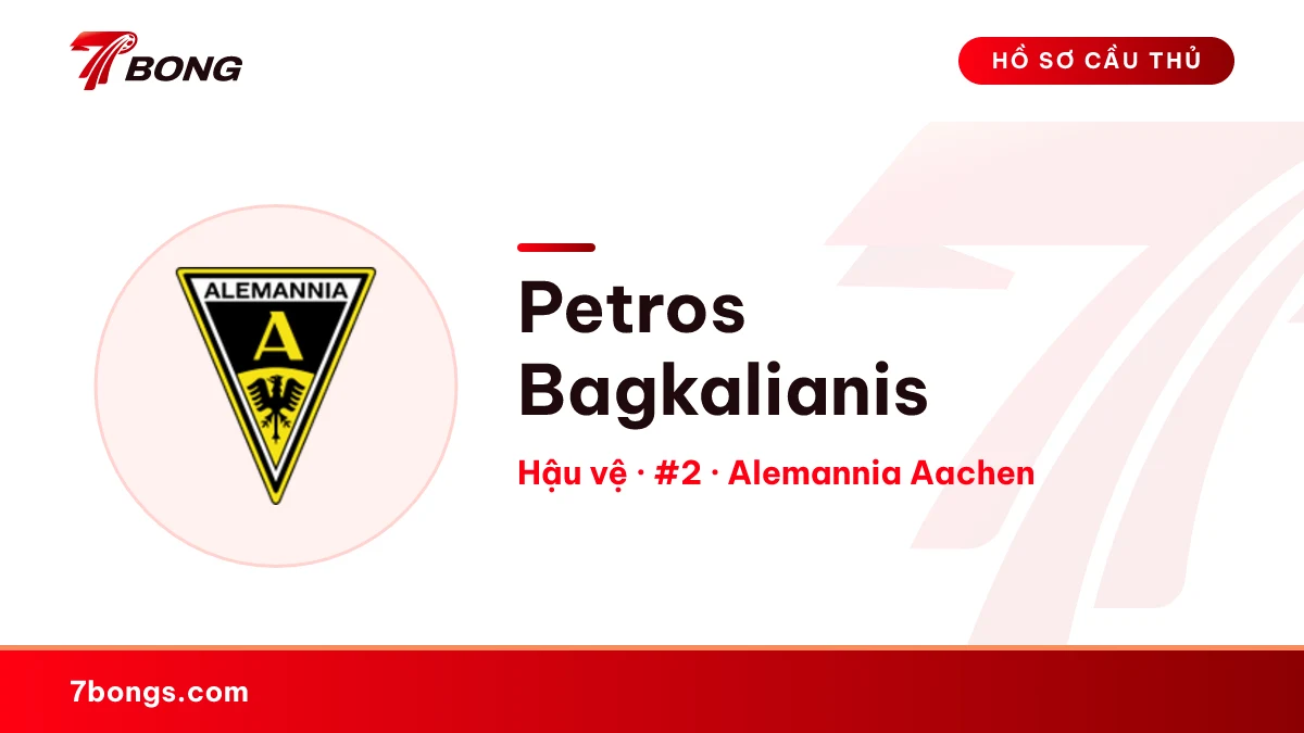 Petros Bagkalianis — Alemannia Aachen