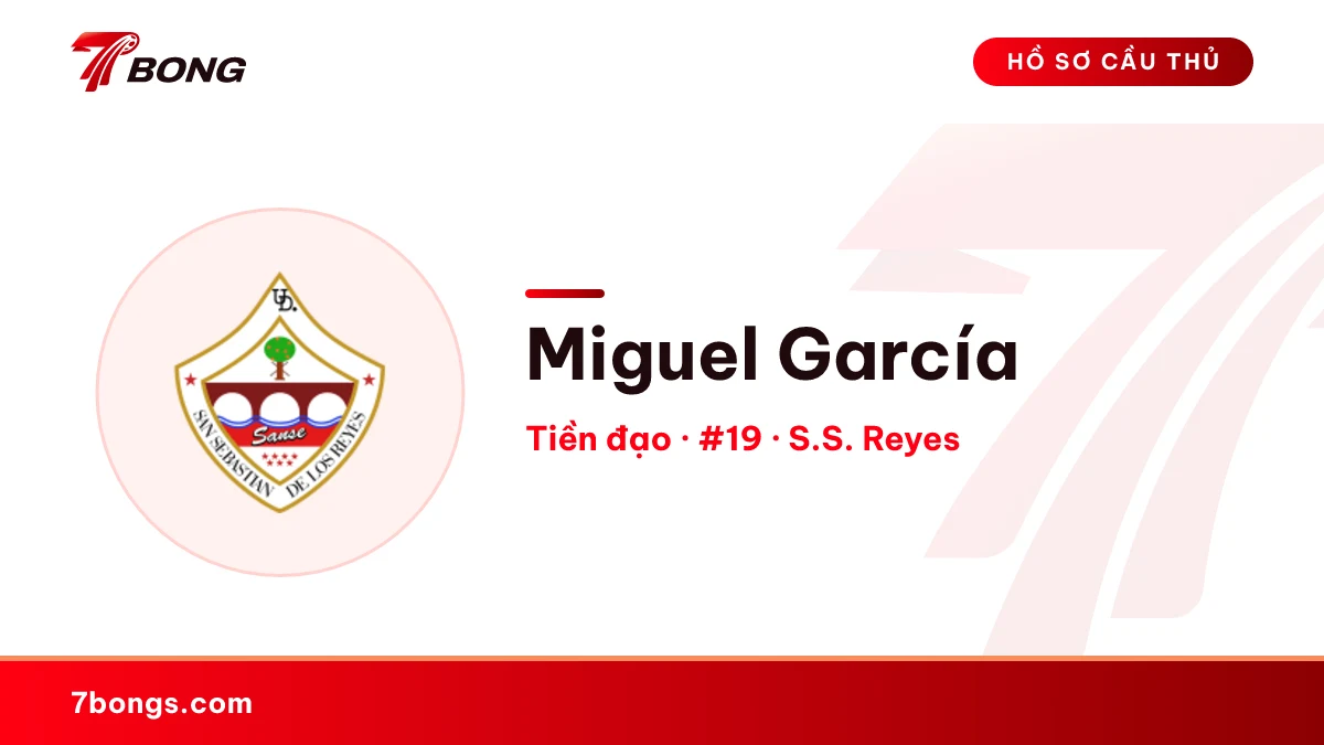 Miguel García — S.S. Reyes