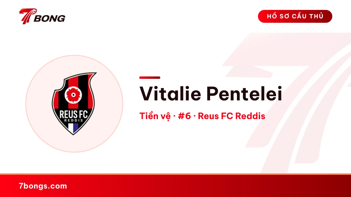 Vitalie Pentelei — Reus FC Reddis