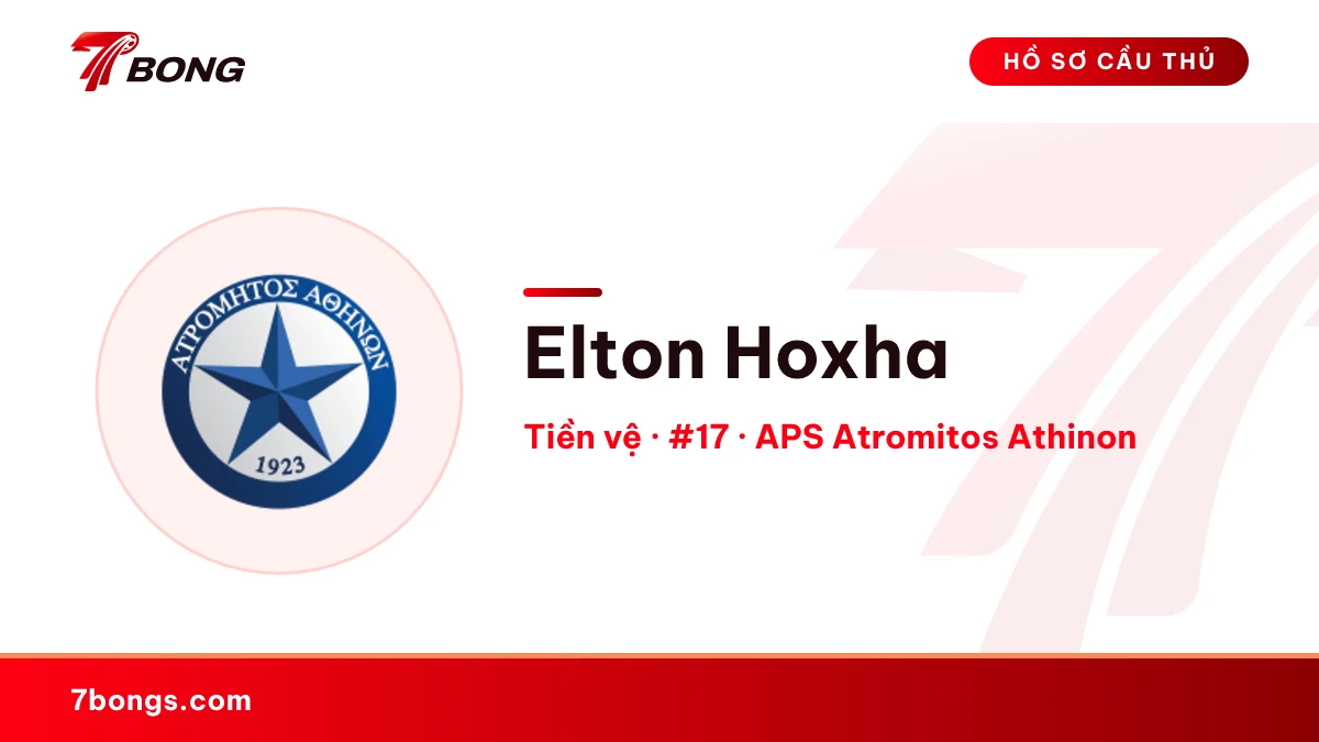 Elton Hoxha — APS Atromitos Athinon