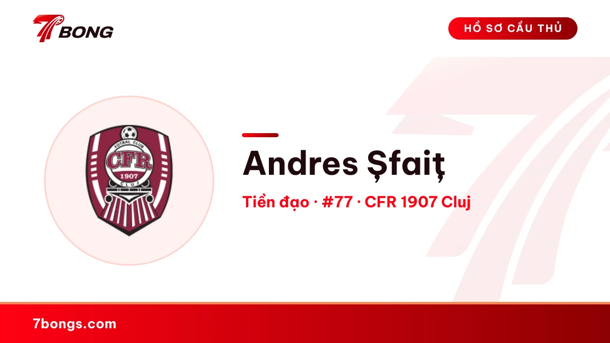 Andres Șfaiț — CFR 1907 Cluj