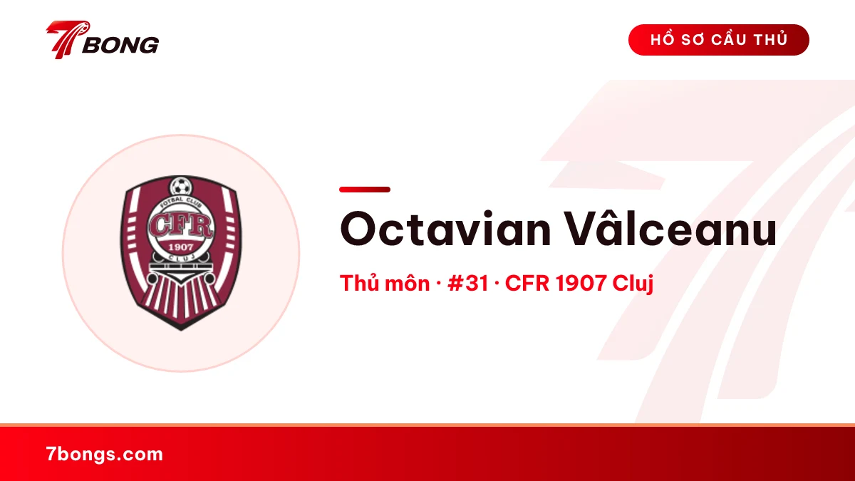 Octavian Vâlceanu — CFR 1907 Cluj