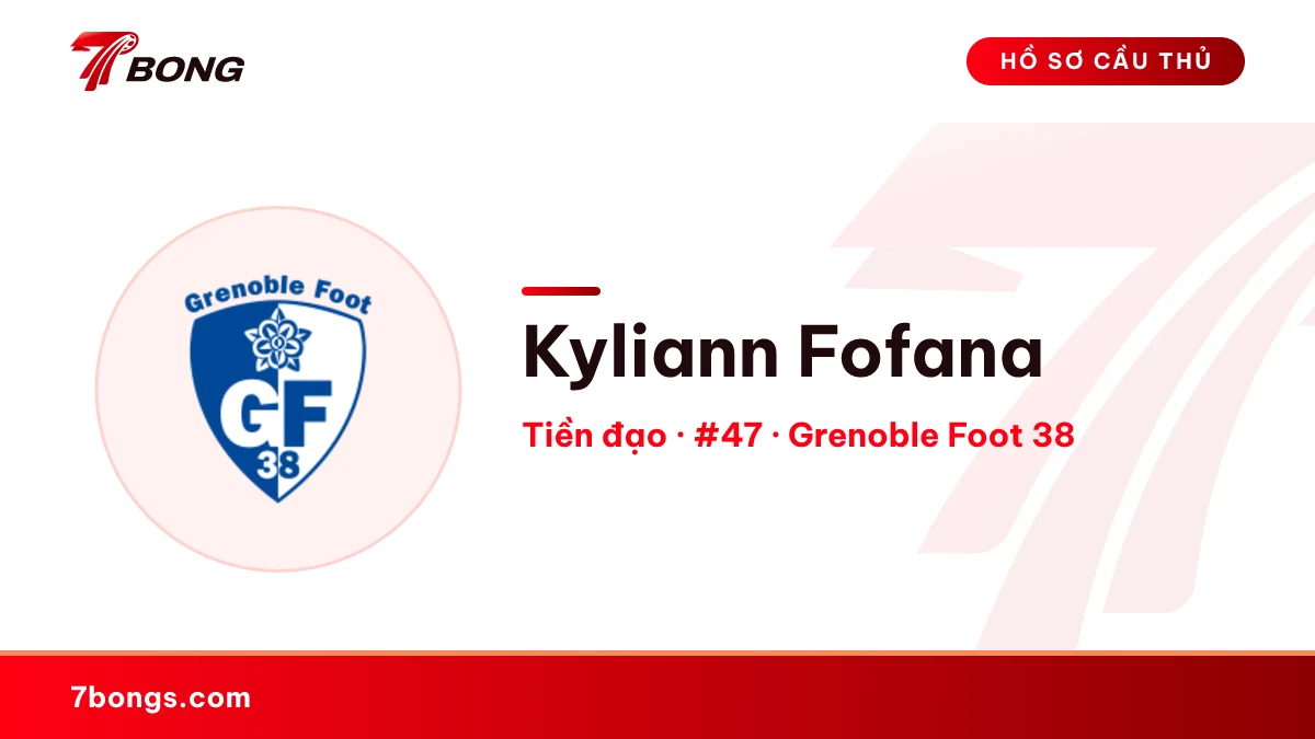 Kyliann Fofana — Grenoble Foot 38
