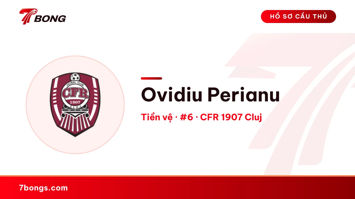 Ovidiu Perianu — CFR 1907 Cluj