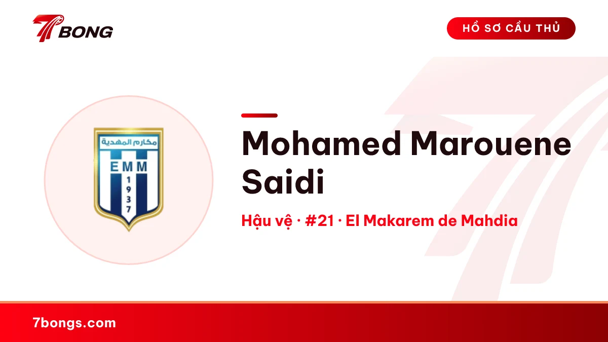 Mohamed Marouene Saidi — El Makarem de Mahdia