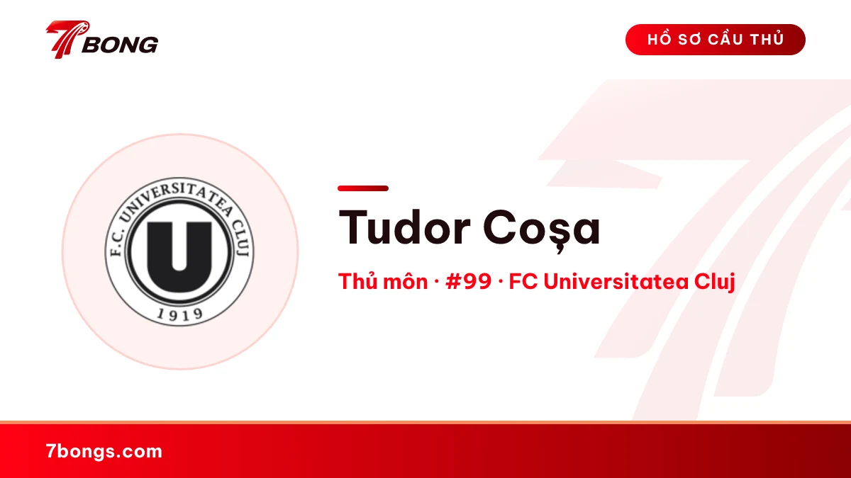 Tudor Coșa — FC Universitatea Cluj