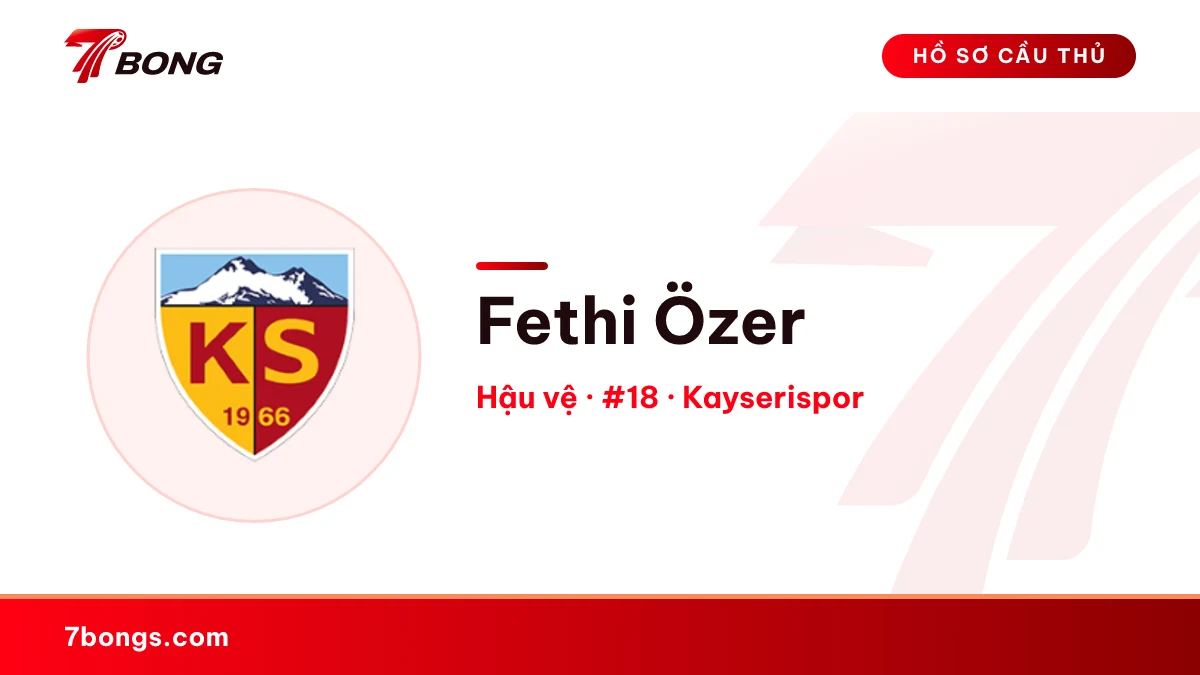 Fethi Özer — Kayserispor